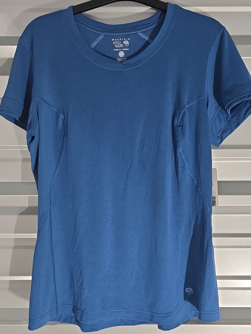 Mountain Hardwear Women's Royal Blue Short Sleeve Performance Tee